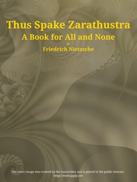 Thus Spake Zarathustra: A Book for All and None cover