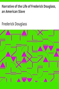 Narrative of the Life of Frederick Douglass, an American Slave cover