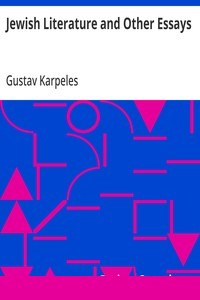 Jewish Literature and Other Essays cover