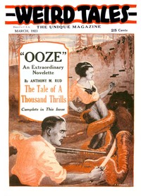 Weird Tales, Volume 1, Number 1, March 1923: The unique magazine cover