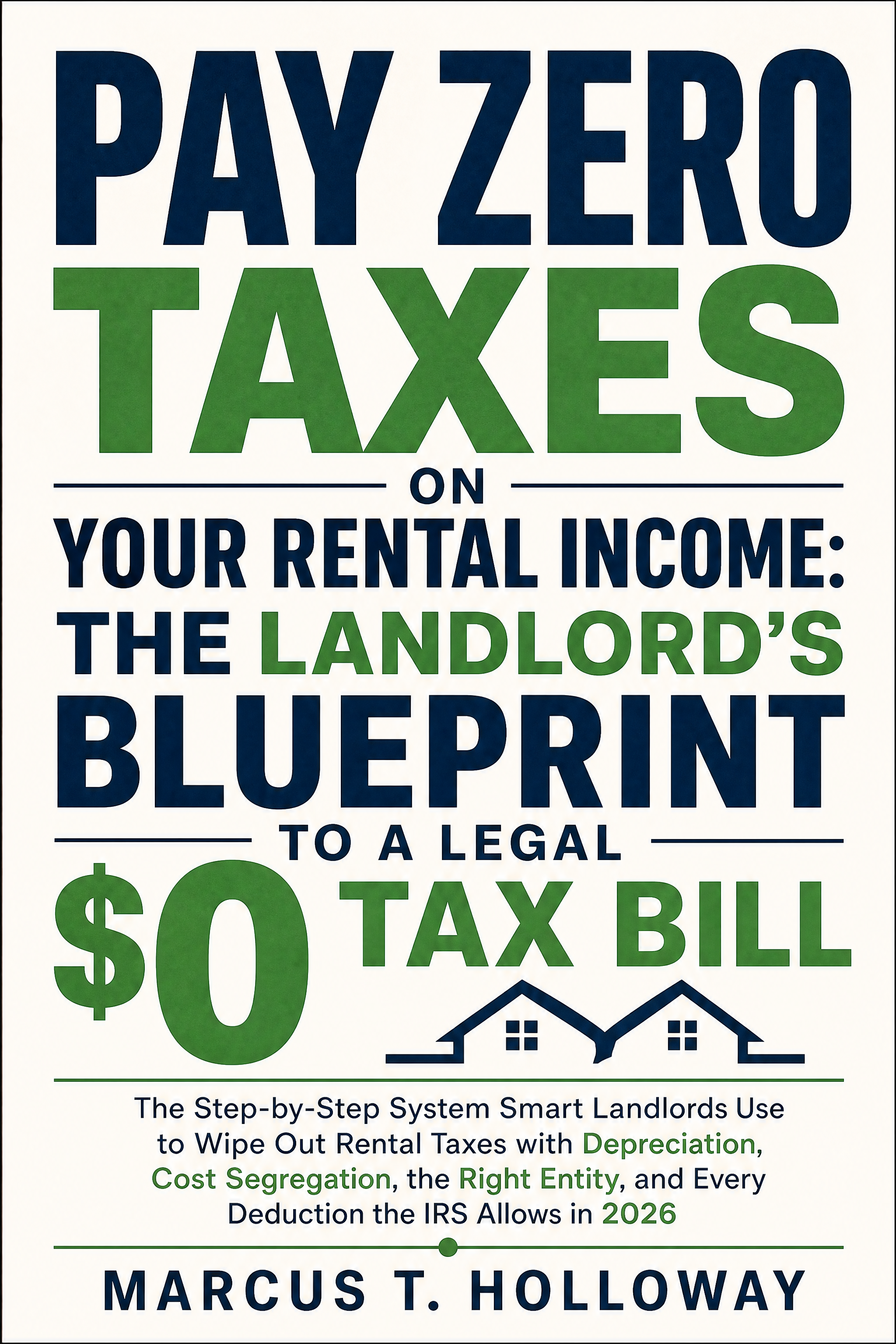 Pay Zero Taxes on Your Rental Income: The Landlord's Blueprint to a Legal $0 Tax Bill cover