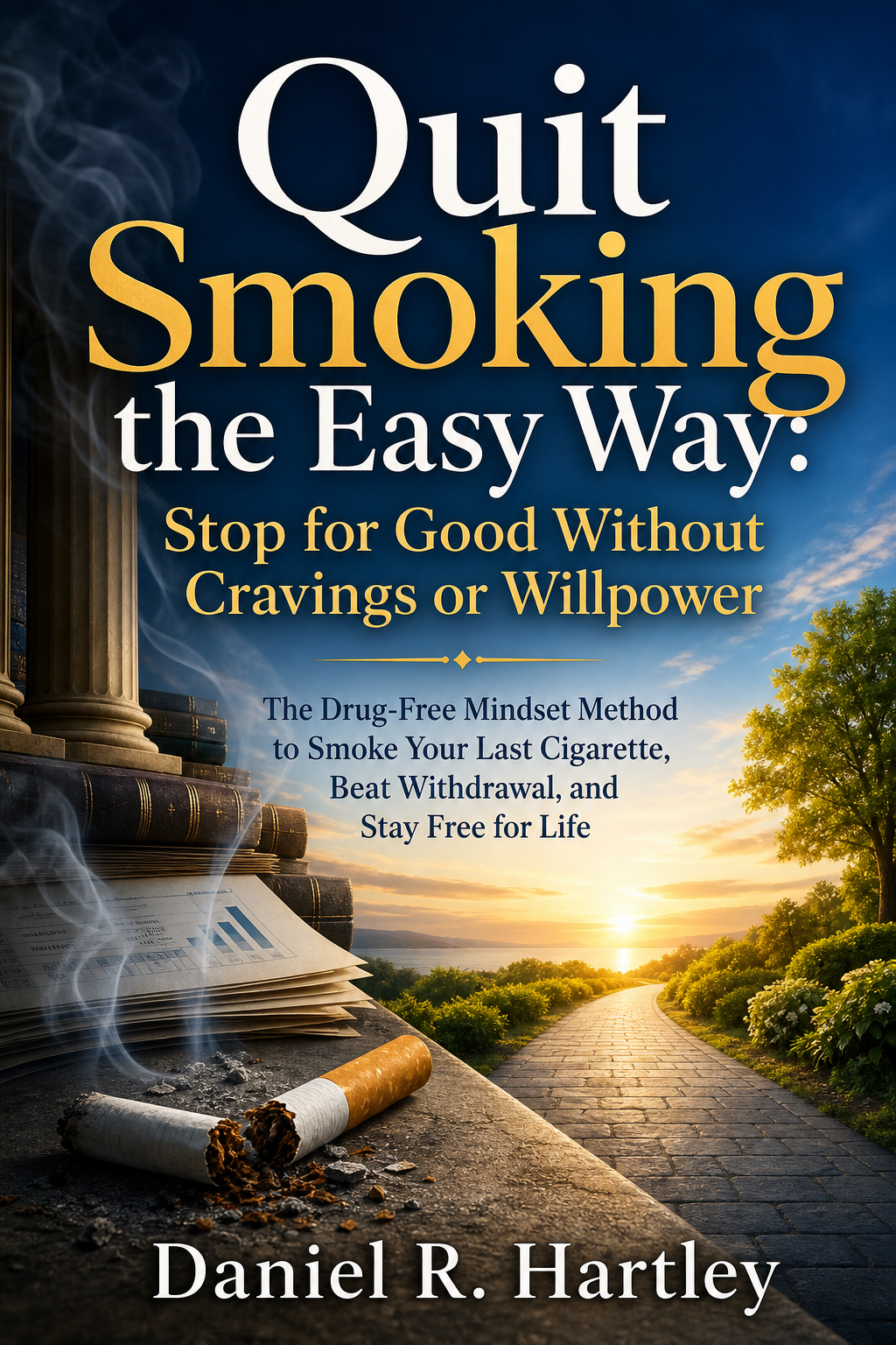 Quit Smoking the Easy Way: Stop for Good Without Cravings or Willpower cover